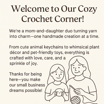 Welcome To Our Crochet Shop!